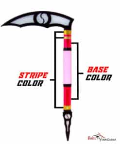 Alternative view of VK-06 Colored Metallic Viper Kama