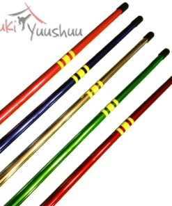 Different Colors Striped Economy Chrome Bo Staff - Buki Yuushuu