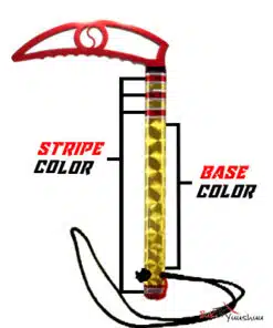 Alternative view of FK-20 Gold Turn Flying Kama